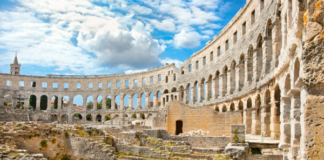 Arena, ancient sites in Croatia